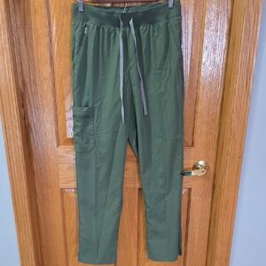 Hanes Women's Green Scrub Pants